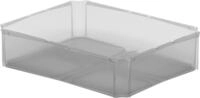Surplus Systems Einsatzkasten f&uuml;r Eurobox 1/2 quer, transparent Boxen, K&ouml;rbchen &