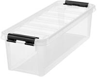 Orthex 3455070 Smart Store Classic 4 Clipbox, PP, transparent, 38x14x11 cm
