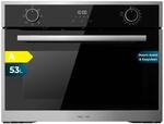 Cecotec Einbaubackofen 45 cm hoch Bolero Hexa M224500 Edge A. 2600W, 53L Kapazit&auml;t,
