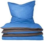Schiesser Bettw&auml;scheset Doubleface | Renforc&eacute; | 2-teilig | Zweifarbig |...