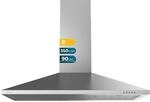 Cecotec Bolero Flux PM 903500 Edelstahl B Dunstabzugshaube, 90 cm, Edelstahl, 65 W,