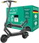 Egret Ey! 1 E Scooter mit Stra&szlig;enzulassung &ndash; 500W Motor (1512W Peak), 10 Zoll