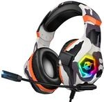 Ozeino Gaming Headset for PS4 PS5 PC, 3D Surround Sound with Noise Cancelling