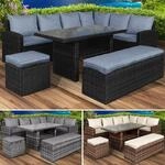 BRAST Gartenm&ouml;bel Set Eco | bis zu 9 Personen viele Farben | inkl. extra Dicke