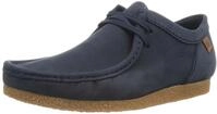 Clarks Shacre II Run Mens Navy Nubuck, 8