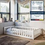 Kids Collective Kinderbett Bodenbett 80x180 cm mit Rausfallschutz & Lattenrost