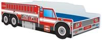 Kids Collective Autobett 70x140 cm Spielbett Kinderbett mit Rausfallschutz und