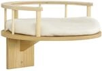 PawHut Kletterwand Katzen Kletterwand mit Kissen, Katzen H&auml;ngematte,