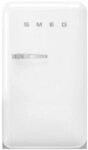 Smeg, FAB10RWH6 K&uuml;hlschrank, Tisch Top Vintage, 1 T&uuml;r, 122 l, Scharniere...