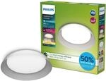 Philips Fleta UltraEfficient LED Deckenleuchte, SceneSwitch, Teak, 10W, 1850Lm,