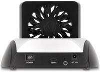 Delock HDD/SSD Dockingstation・10 Gbps・mit L&uuml;fter mit 8 cm K&uuml;hll&uuml;fter