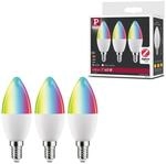 Paulmann 29152 Standard 230V Smart Home Zigbee LED Birne E14 3x470lm 3x5W RGBW+