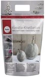 Rayher Kreativ-Knetbeton 3kg- im handlichen, wiederverschlie&szlig;barem Beutel- f&uuml;r