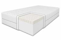 MARPUR Schaummatratze 140x200 Memory, H3, Wei&szlig;, Latex, H&ouml;he 11 cm