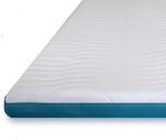 Komfortec Topper 90x200cm - 7,5 cm hoch, Visco Memory Schaum Matratzentopper mit 4