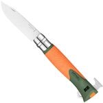 Opinel - N&deg;12 Explore Nature Bushcraft - Multipurpose Orange - Messer