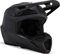 Fox Racing Unisex &ndash; Erwachsene Fox V3 Solid Matte Black XL Helm, Schwarz