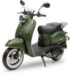 Burnout MiniMe 2.0 Motorroller 50 ccm Mattgr&uuml;n, 45 km/h, 3,1 PS, 10 Zoll, vorn