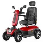Veleco &reg; Sharpy Komfort 4 Rad Seniorenmobil Mit Stra&szlig;enzulassung, Vollfederung,