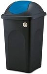 Stefanplast Bascula Multipat, Schwarz/Blau, 60 l