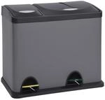 SVITA TC2Combo26 K&uuml;chen-Eimer 26Liter 8L+18L kombiniert doppelt Abfalleimer