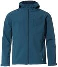 VAUDE Mens Cyclone Hooded Jacket, M, Baltic sea