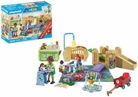 PLAYMOBIL MyLife Promo Pack 71649 Krabbelgruppe, inklusive f&uuml;nf Figuren, Spielturm,