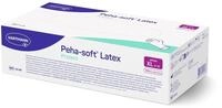 Peha-soft latex protect Untersuchungshandschuh puderfrei, Gr. XL, 100 St&uuml;ck