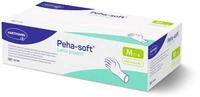 Peha-soft latex protect Untersuchungshandschuh puderfrei, Gr. M, 100 St&uuml;ck