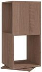 vidaXL Drehregal Drehbar Regal Ordnerregal Standregal B&uuml;cherregal Aktenregal