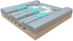 SHP Rollstuhlsitzkissen CUBE FLEXi 45 x 42 x 8 cm