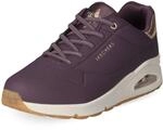 Skechers Damen UNO-Shimmer Away Sneaker, violett, 40 EU