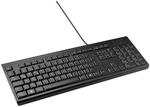 Kensington KB100 EQ kabelgebundene Tastatur, QWERTZ, kompatibel mit Windows und Mac