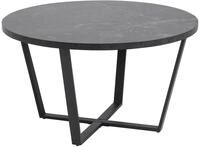 AC Design Furniture Albert runder Couchtisch, Wohnzimmertisch rund, Couchtisch f&uuml;r