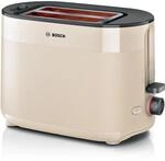 Bosch Kompakt Toaster MyMoment TAT2M127, f&uuml;r 2 Scheiben, mit Br&ouml;tchen-Aufsatz,