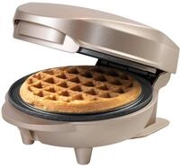 Bestron Mini-Waffeleisen f&uuml;r klassische Waffeln, kleiner Waffelmaker mit