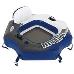 Intex 58854EU - Aufblasbarer Schwimmring River Run, Vinyl, Mehrfarbig, 130x126 cm