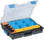 allit Kleinteilekoffer 454220 mit Verbindungsclips, herausnehmbaren Boxen und