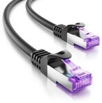 deleyCON 3,0m CAT7 Netzwerkkabel - 10 Gigabit - RJ45 Patchkabel Ethernet Kabel