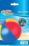 VEDES Gro&szlig;handel 77802347 Splash & Fun Strandball uni, 30cm, Bunt