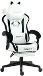 Dowinx Gaming Stuhl - S&uuml;&szlig;e Hund Edition - Ergonomischer Computerstuhl mit Hoher