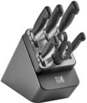 ZWILLING FOUR STAR 7-teiliges Eschenholz-Blockmesser-Set Selbstsch&auml;rfen - 351487000