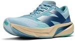 New Balance FuelCell Rebel V4 Damen-Laufschuh, Quarry Blue/Chrome Blue/Heron Blue,