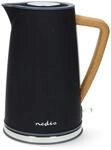 Wasserkocher - 1.7 l - Soft-Touch - Schwarz - Um 360 Grad drehbar - Verdecktes