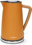 Wasserkocher - 1.7 l - Soft-Touch - Orange - Um 360 Grad drehbar - Verdecktes