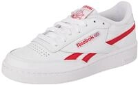Reebok Unisex Club C Revenge Sneaker,Ftwwht Vecred Ftwwht,45 EU
