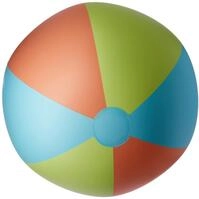 Happy People Jumbo Wasserball Tranparent One Size
