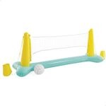 Intex 56508NP - Aufblasbares Volleyballnetz-Set, Vinyl, Mehrfarbig, 239x64x91 cm