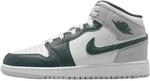 Nike Air Jordan 1 Mid SE (GS) (FQ8088-103, White/Oxidized Green-SAIL-),