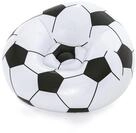Bestway In & Over Beanless Soccer Ball Chair 114x112x66 cm, Fu&szlig;ball-Luftsessel,